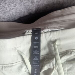 lululemon athletica Cream Athletic Shorts